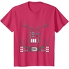image:imageGalactic Dark Armor Control Panel Design TShirtRed Heather
