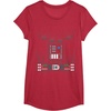 image:imageGalactic Dark Armor Control Panel Design TShirtRed Heather