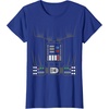 image:imageGalactic Dark Armor Control Panel Design TShirtRoyal Blue