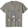 image:imageGalactic Dark Armor Control Panel Design TShirtSlate Grey