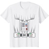 image:imageGalactic Dark Armor Control Panel Design TShirtWhite