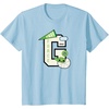 image:imageGrogu  Letterman TShirtBaby Blue
