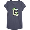 image:imageGrogu  Letterman TShirtHeather Blue