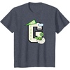 image:imageGrogu  Letterman TShirtHeather Blue