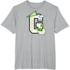 image:imageGrogu  Letterman TShirtHeather Grey