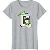image:imageGrogu  Letterman TShirtHeather Grey
