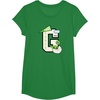 image:imageGrogu  Letterman TShirtKelly Green