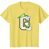 image:imageGrogu  Letterman TShirtLemon Yellow