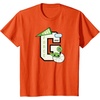 image:imageGrogu  Letterman TShirtOrange