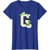 image:imageGrogu  Letterman TShirtRoyal Blue