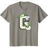image:imageGrogu  Letterman TShirtSlate Grey