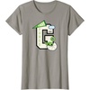 image:imageGrogu  Letterman TShirtSlate Grey