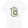 image:imageGrogu  Letterman TShirtWhite