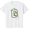 image:imageGrogu  Letterman TShirtWhite