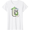image:imageGrogu  Letterman TShirtWhite