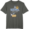 image:imageStar Wars  Leia  Rebel Princess Faux Patches TShirtAsphalt Grey