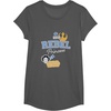 image:imageStar Wars  Leia  Rebel Princess Faux Patches TShirtAsphalt Grey