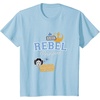 image:imageStar Wars  Leia  Rebel Princess Faux Patches TShirtBaby Blue