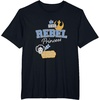 image:imageStar Wars  Leia  Rebel Princess Faux Patches TShirtBlack