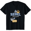 image:imageStar Wars  Leia  Rebel Princess Faux Patches TShirtBlack