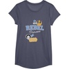 image:imageStar Wars  Leia  Rebel Princess Faux Patches TShirtHeather Blue