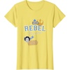image:imageStar Wars  Leia  Rebel Princess Faux Patches TShirtLemon Yellow