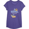 image:imageStar Wars  Leia  Rebel Princess Faux Patches TShirtPurple Heather