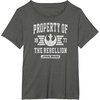 image:imageStar Wars  Property Of The Rebellion TShirtAsphalt Grey