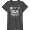 image:imageStar Wars  Property Of The Rebellion TShirtDark Heather Grey