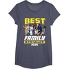 image:imageStar Wars Best Family in the Galaxy Group Trip Vacation 2026 TShirtHeather Blue