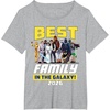 image:imageStar Wars Best Family in the Galaxy Group Trip Vacation 2026 TShirtHeather Grey