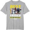 image:imageStar Wars Best Family in the Galaxy Group Trip Vacation 2026 TShirtHeather Grey