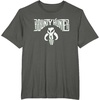 image:imageStar Wars Bounty Hunter Mandalorian Mythosaur Skull Emblem TShirtAsphalt Grey