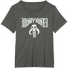 image:imageStar Wars Bounty Hunter Mandalorian Mythosaur Skull Emblem TShirtAsphalt Grey