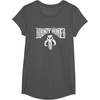 image:imageStar Wars Bounty Hunter Mandalorian Mythosaur Skull Emblem TShirtAsphalt Grey