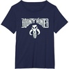 image:imageStar Wars Bounty Hunter Mandalorian Mythosaur Skull Emblem TShirtNavy Blue