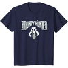 image:imageStar Wars Bounty Hunter Mandalorian Mythosaur Skull Emblem TShirtNavy Blue