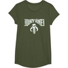 image:imageStar Wars Bounty Hunter Mandalorian Mythosaur Skull Emblem TShirtOlive Green