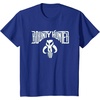 image:imageStar Wars Bounty Hunter Mandalorian Mythosaur Skull Emblem TShirtRoyal Blue