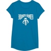 image:imageStar Wars Bounty Hunter Mandalorian Mythosaur Skull Emblem TShirtSapphire Blue