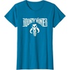 image:imageStar Wars Bounty Hunter Mandalorian Mythosaur Skull Emblem TShirtSapphire Blue