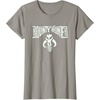 image:imageStar Wars Bounty Hunter Mandalorian Mythosaur Skull Emblem TShirtSlate Grey