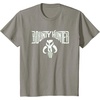 image:imageStar Wars Bounty Hunter Mandalorian Mythosaur Skull Emblem TShirtSlate Grey