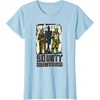 image:imageStar Wars Bounty Hunters 4LOM IG88 amp Bossk Stylized Art TShirtBaby Blue