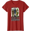image:imageStar Wars Bounty Hunters 4LOM IG88 amp Bossk Stylized Art TShirtCranberry Red