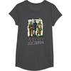 image:imageStar Wars Bounty Hunters 4LOM IG88 amp Bossk Stylized Art TShirtDark Heather Grey