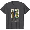 image:imageStar Wars Bounty Hunters 4LOM IG88 amp Bossk Stylized Art TShirtDark Heather Grey