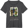 image:imageStar Wars Bounty Hunters 4LOM IG88 amp Bossk Stylized Art TShirtDark Heather Grey
