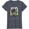 image:imageStar Wars Bounty Hunters 4LOM IG88 amp Bossk Stylized Art TShirtHeather Blue