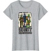 image:imageStar Wars Bounty Hunters 4LOM IG88 amp Bossk Stylized Art TShirtHeather Grey